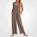 Valeska Plus-size jumpsuit med vide ben
