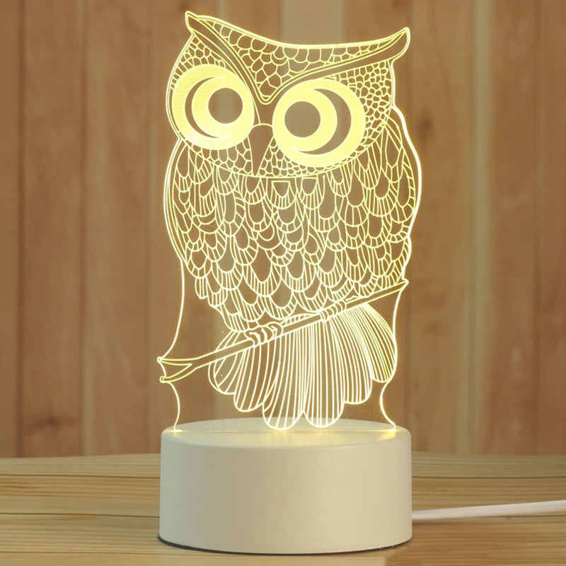 MagicLamp - Kvalitets 3D LED-lampe!