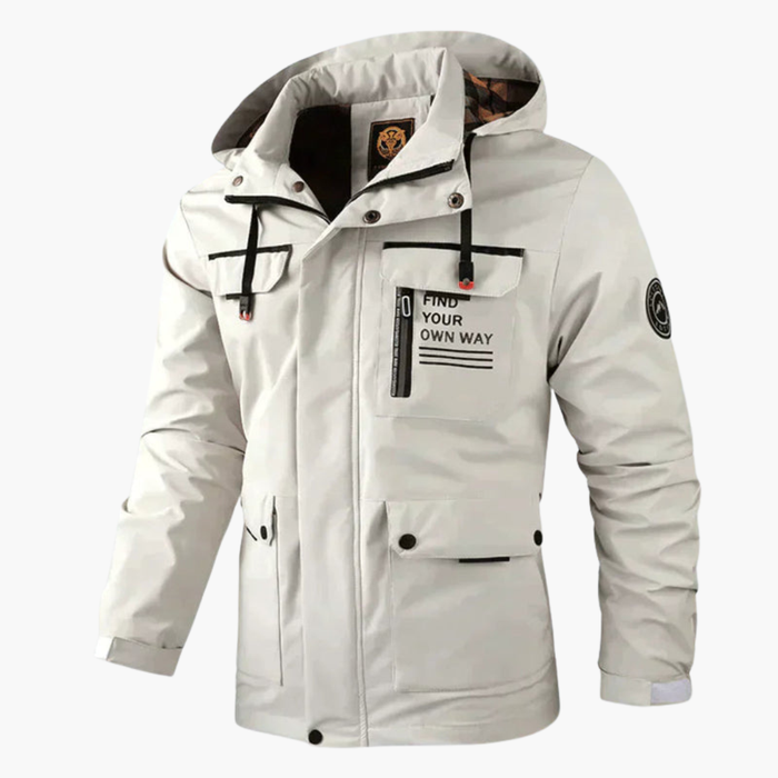 Winterjacke für Herren mit Kapuze