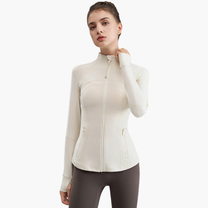 Damen-Sportjacke mit langen Ärmeln