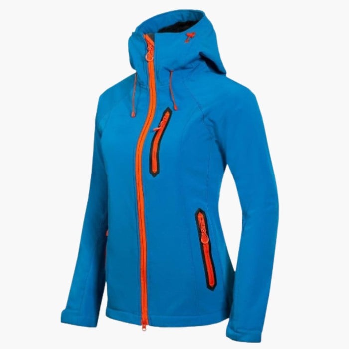 Veste pour femme avec capuche et fermeture éclair