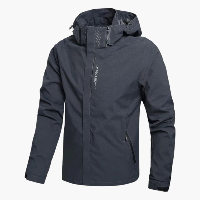 Unisex-hupullinen takki vetoketjulla