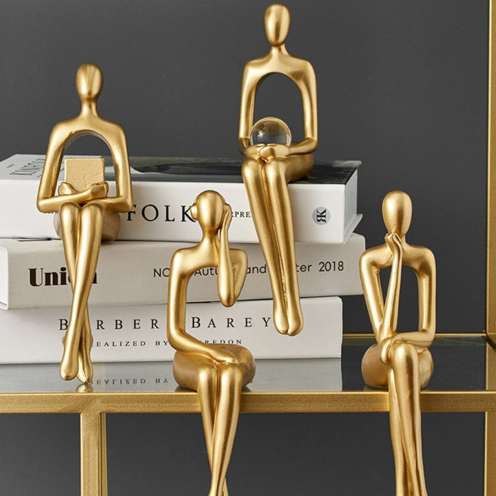 Unike Abstrakte Statuetter for Hjemmeinnredning