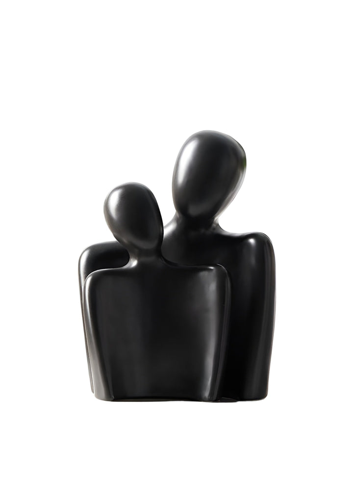 Abstrakt Kjærlighetsstatue – Elegant Moderne Hjemmedekorasjon