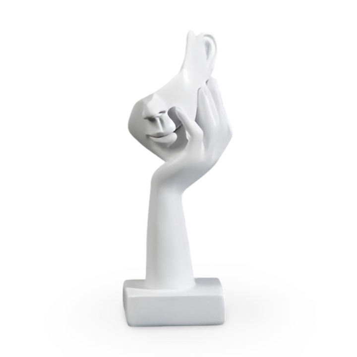 Abstrakt Tenker Skulptur for Moderne Hjem