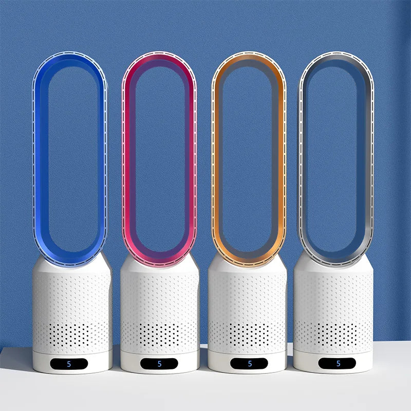 3-i-1 Luftkøler med UV-lys, Ionisator og HEPA-filter