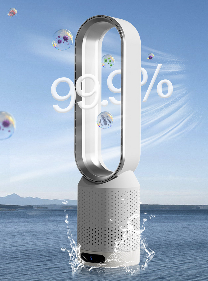 AirPure 3-i-1 Luftkjøler - UV Rensing &amp; Ionisator