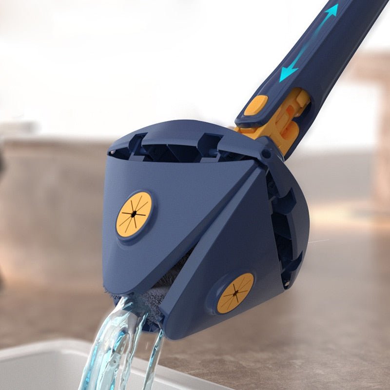 Allsidig Mopp med 360° Rotasjon for Effektiv Gulvvask