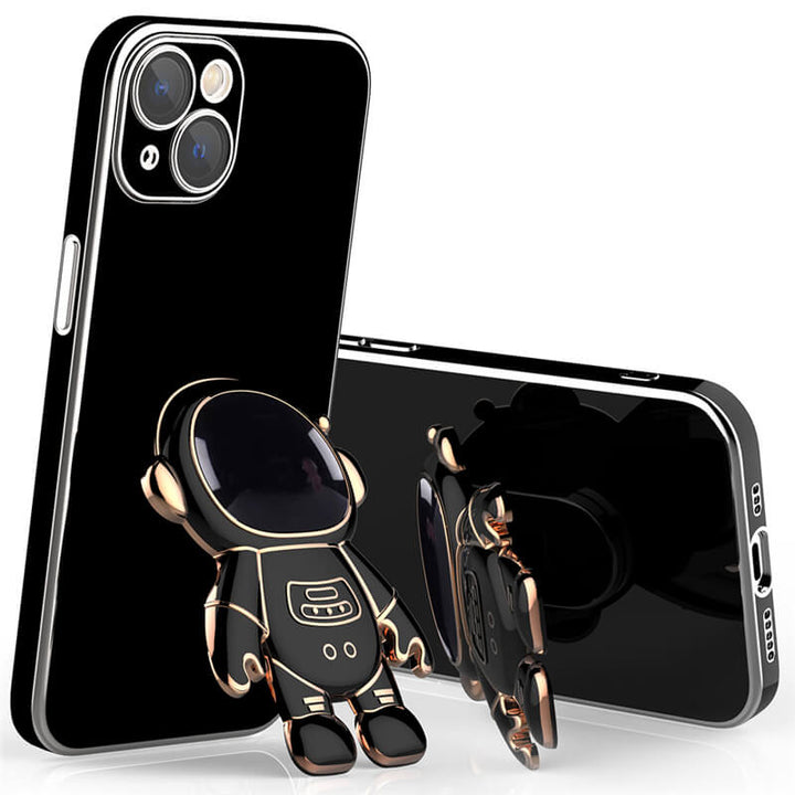 Astronaut Telefondeksel for iPhone – Unikt Design &amp; Praktisk Stativ