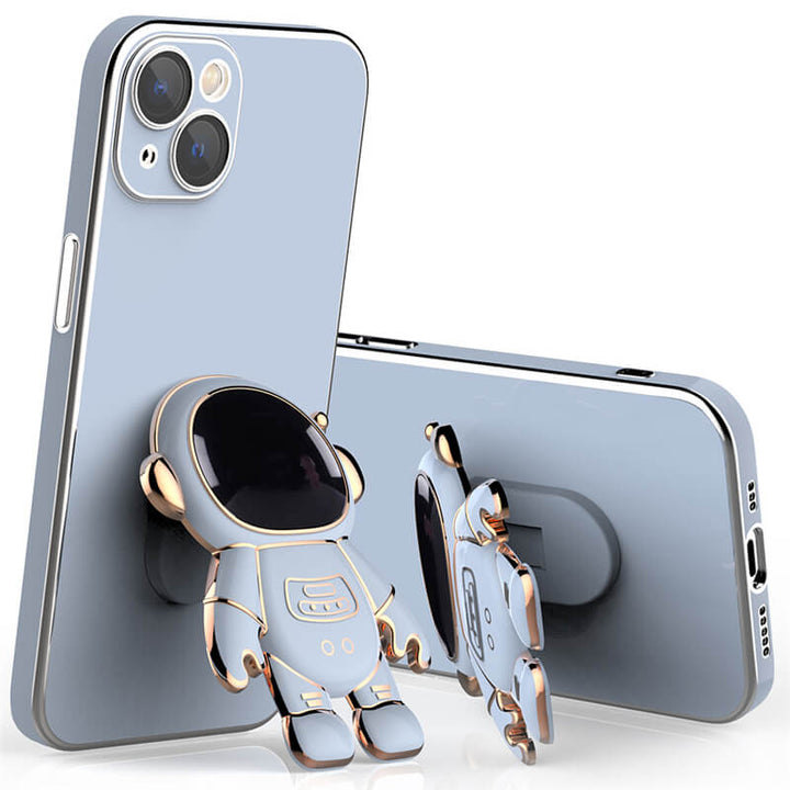 Astronaut Telefondeksel for iPhone – Unikt Design &amp; Praktisk Stativ