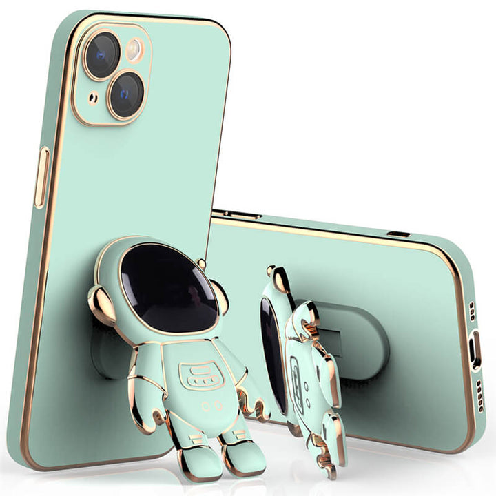 Astronaut Telefondeksel for iPhone – Unikt Design &amp; Praktisk Stativ
