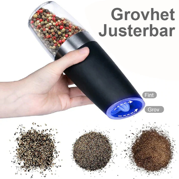 Automatisk Elektrisk Salt- og Pepperkvern | Slitesterk og Lett