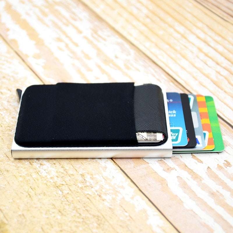 Unisex Automatisk Pop-Up RFID-Kortholder