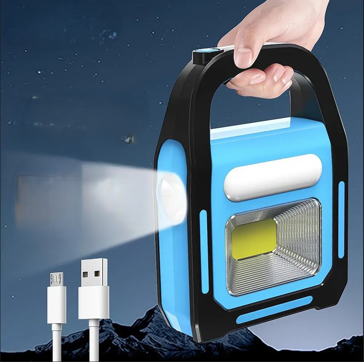 Utendørs Bærbar Campinglanterne med USB &amp; Powerbank Funksjon