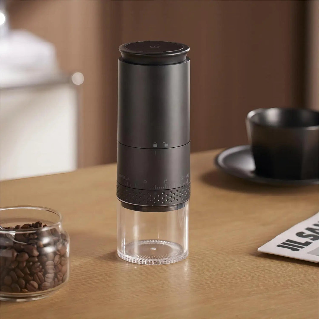 Bærbar Elektrisk Kaffekvern – Perfekt Malt Kaffe, Overalt