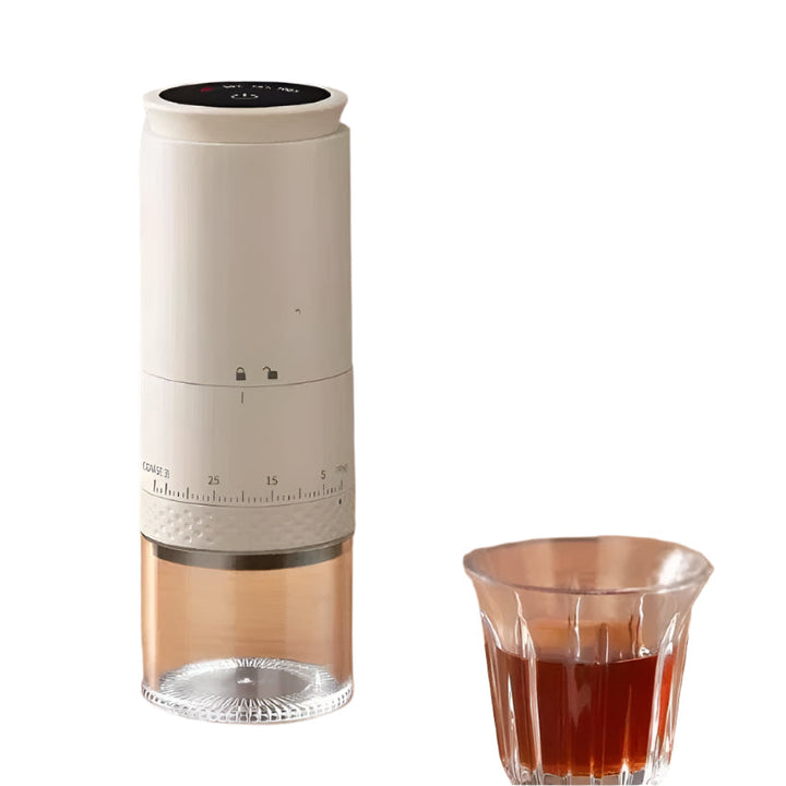 Bærbar Elektrisk Kaffekvern – Perfekt Malt Kaffe, Overalt
