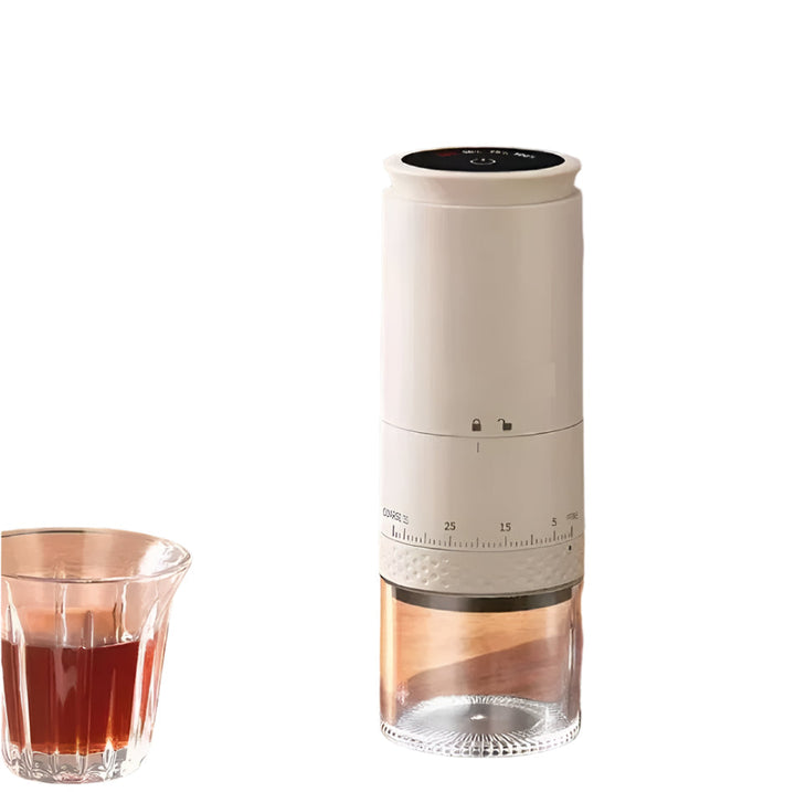 Bærbar Elektrisk Kaffekvern – Perfekt Malt Kaffe, Overalt