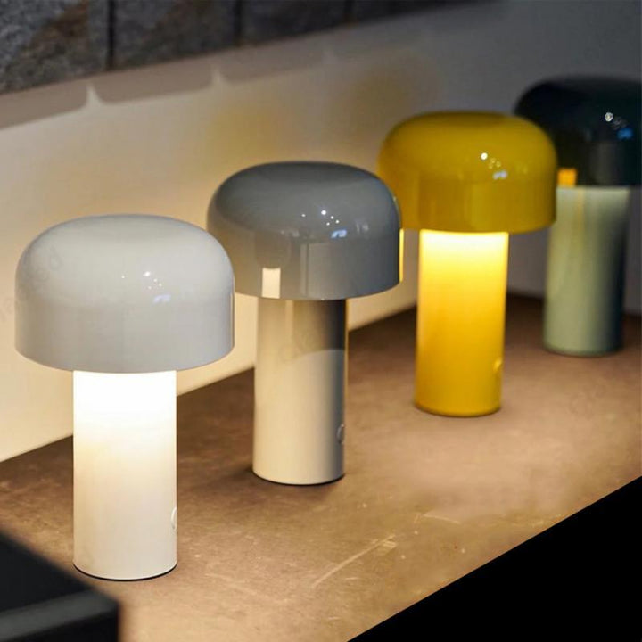 Bærbar LED Nattbordslampe med Berøringskontroll