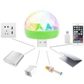 Bærbar USB Disco Lyssopp for Fest