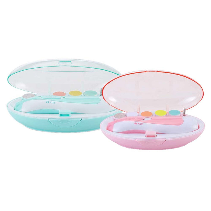 Baby Elektrisk Negletrimmer med LED-Lys