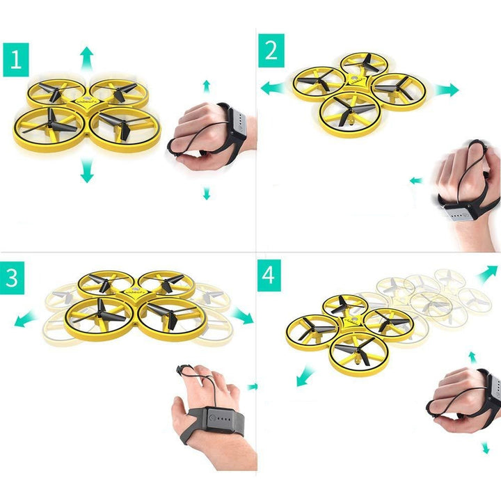 Barnas RC Quadcopter Drone med Hindringsensor