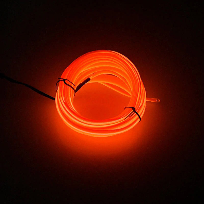 Bil Neon Lys Sett – Tilpassbart Interiørlys (5m)