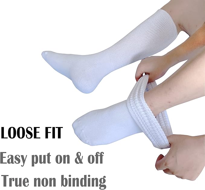 Unisex Ekstra Brede Sokker for Maksimal Komfort