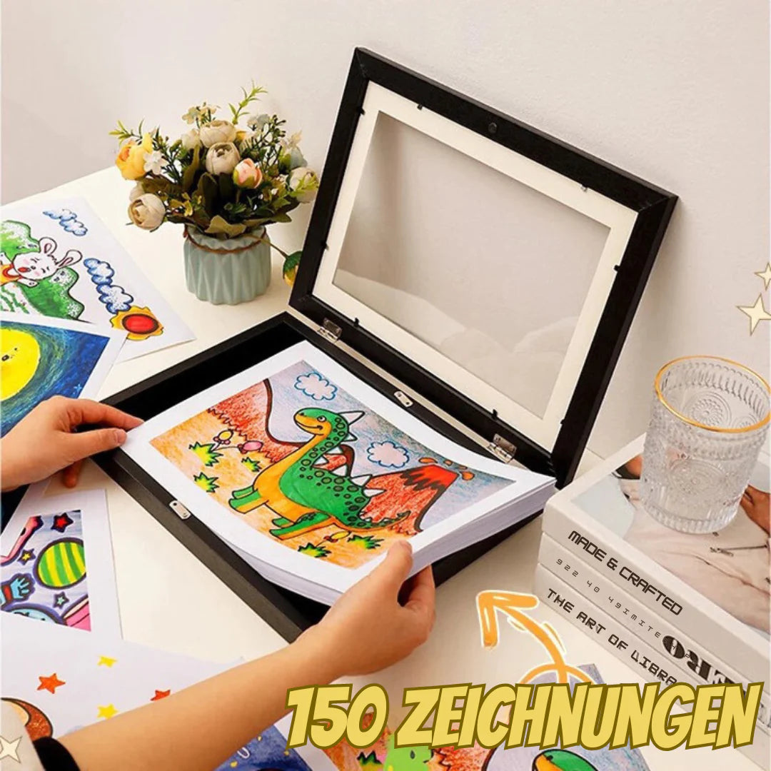 Bilderamme for Barnas Kunstverk med Lagring