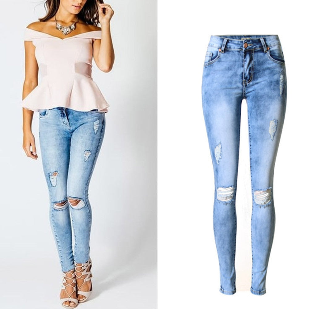 Dame Skinny Jeans: Perfekt Passform &amp; Komfort Hele Dagen