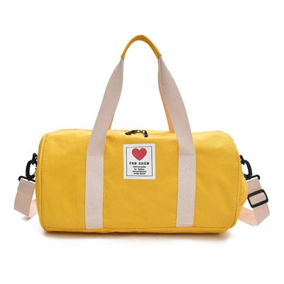 Dame Duffelbag for Reise og Trening – Romslig og Stilig