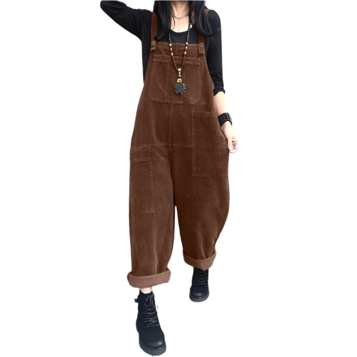 Dame Jumpsuit med Vide Ben – Komfortabel &amp; Trendy