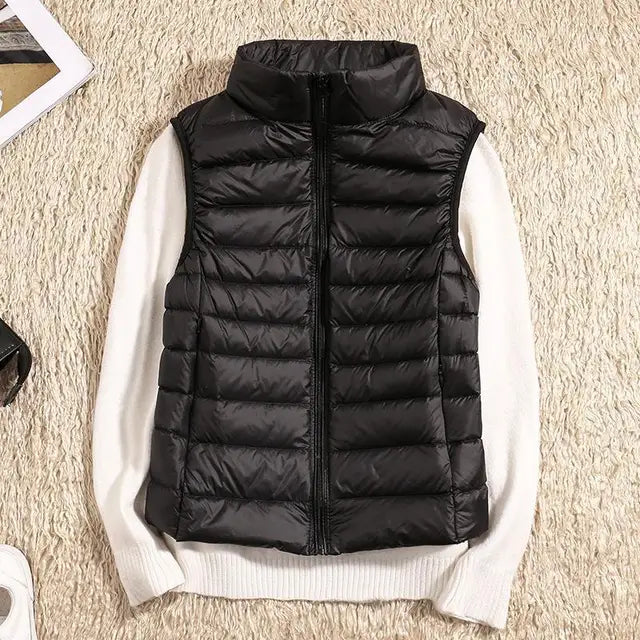 Dame Ultralett Vest – Komfortabel og Elegant for Alle Anledninger