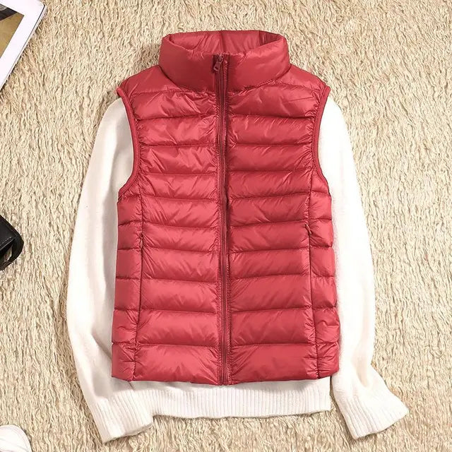 Dame Ultralett Vest – Komfortabel og Elegant for Alle Anledninger