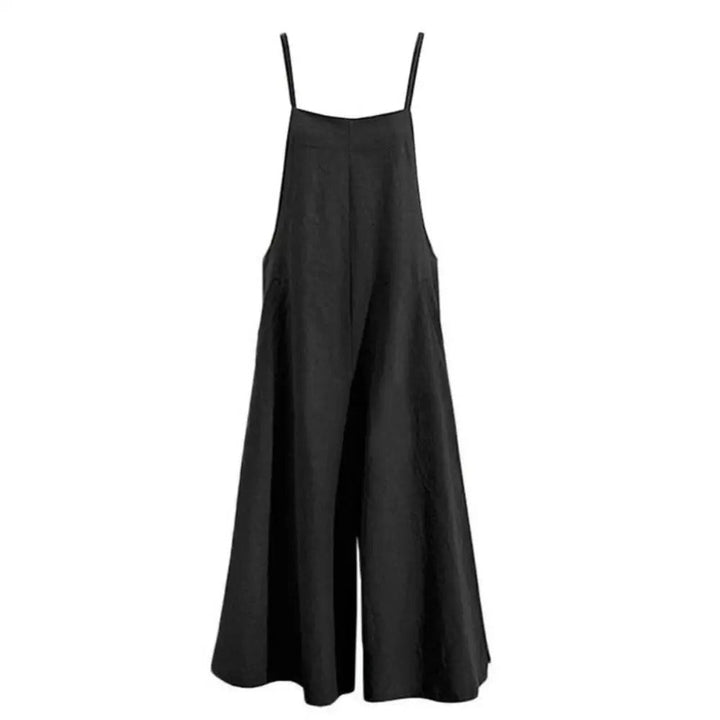 Dame Jumpsuit Løs &amp; Ermeløs – Perfekt Sommerkomfort