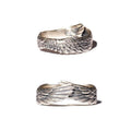 Unisex Englevinge Ring i Sølv – Beskyttende Design