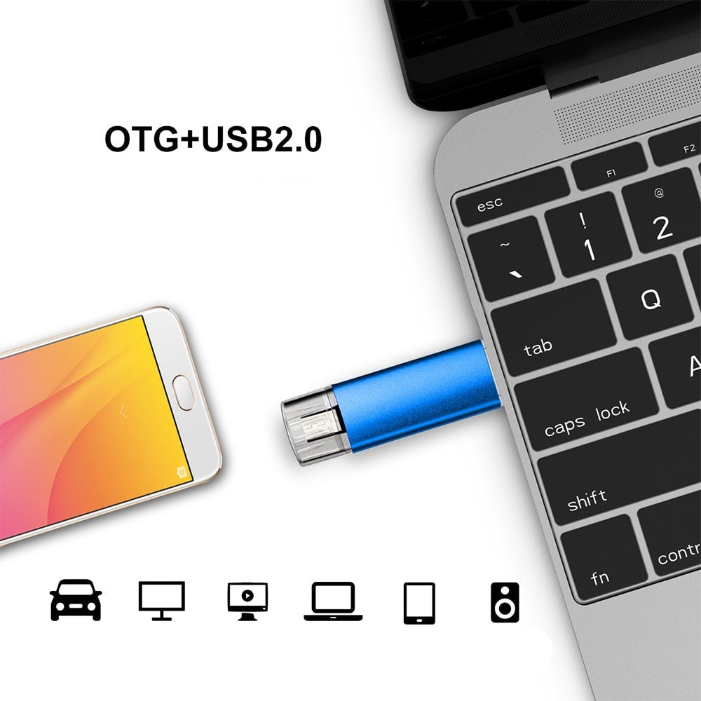 Bærbar USB 2.0 Minneplugg for Allsidig Lagring