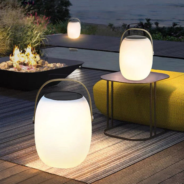 Utendørs LED Lampe for Hage, Solcelledrevet