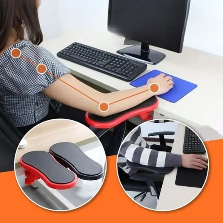 Ergonomisk Armlene for Kontorpult