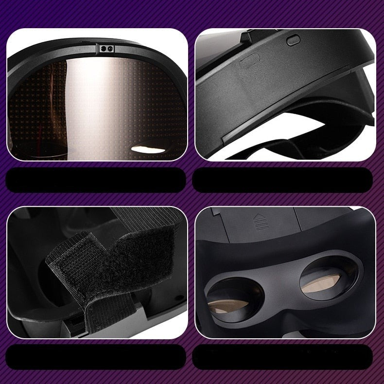 Avansert Halloween LED-maske med Bluetooth-kontroll