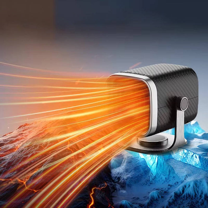 12V/24V bærbar bilvarmer og afrimer – 120W/150W hurtigopvarmende keramisk blæser for afdugning av forrude
