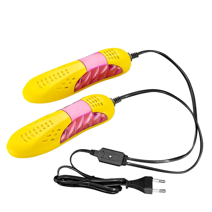Secador eléctrico de zapatos con luz UV y función de calentamiento