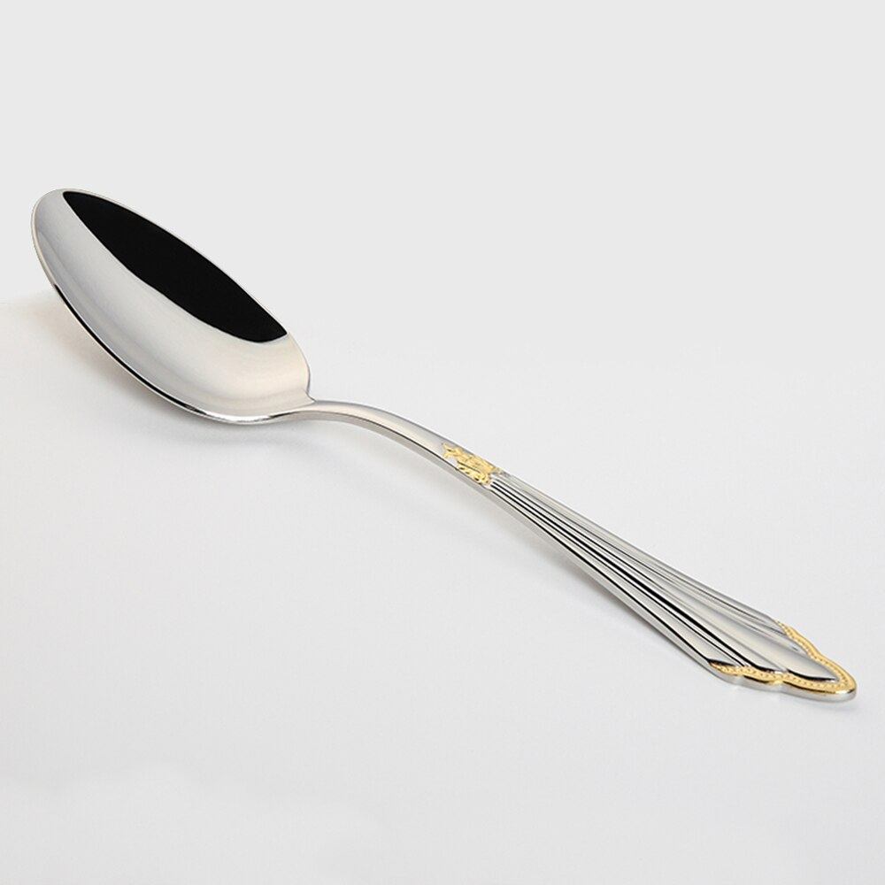 Elegant Bestikksett i Rustfritt Stål for Middag