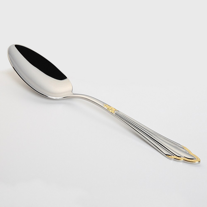 Elegant Bestikksett i Rustfritt Stål for Middag