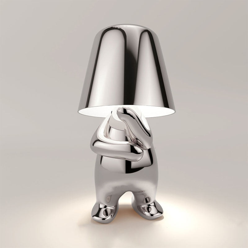 Elegant Bordlampe med Unikt Design – Skap Koselig Stemning Hjemme