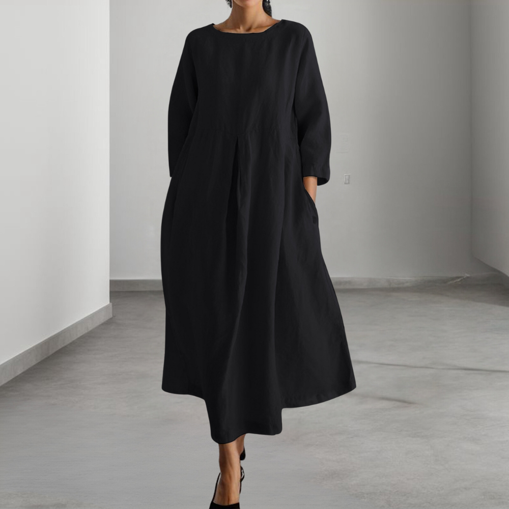 Elegant Dame Sommerkjole – Flatterende Passform