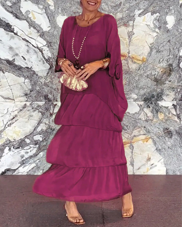 Elegant Casual Kjole for Kvinner – Allsidig og Komfortabel