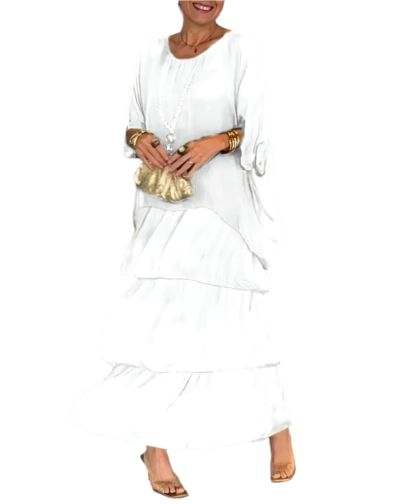 Elegant Casual Kjole for Kvinner – Allsidig og Komfortabel
