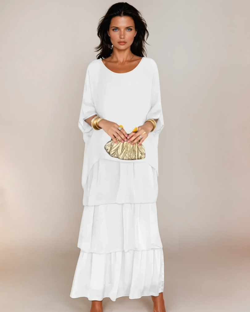 Elegant Casual Kjole for Kvinner – Allsidig og Komfortabel