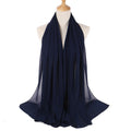 Elegant Chiffon Hijab Pannebånd for Kvinner