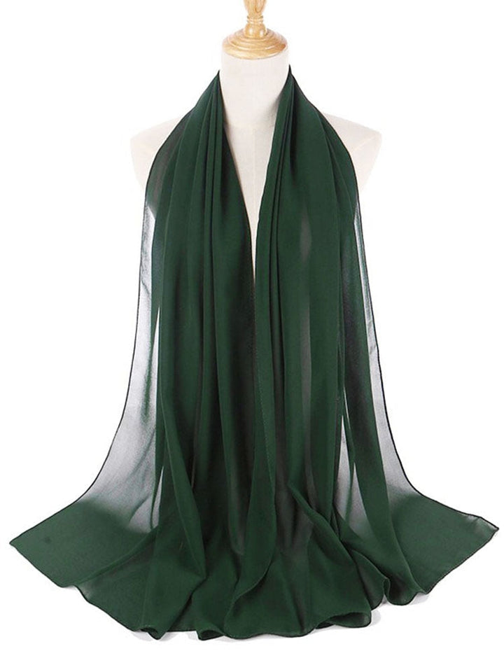 Elegant Chiffon Hijab Pannebånd for Kvinner